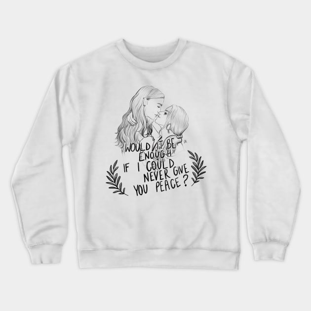 Wynsita - Peace - REVENANT VARIANT Crewneck Sweatshirt by wynhaaughtcolbs